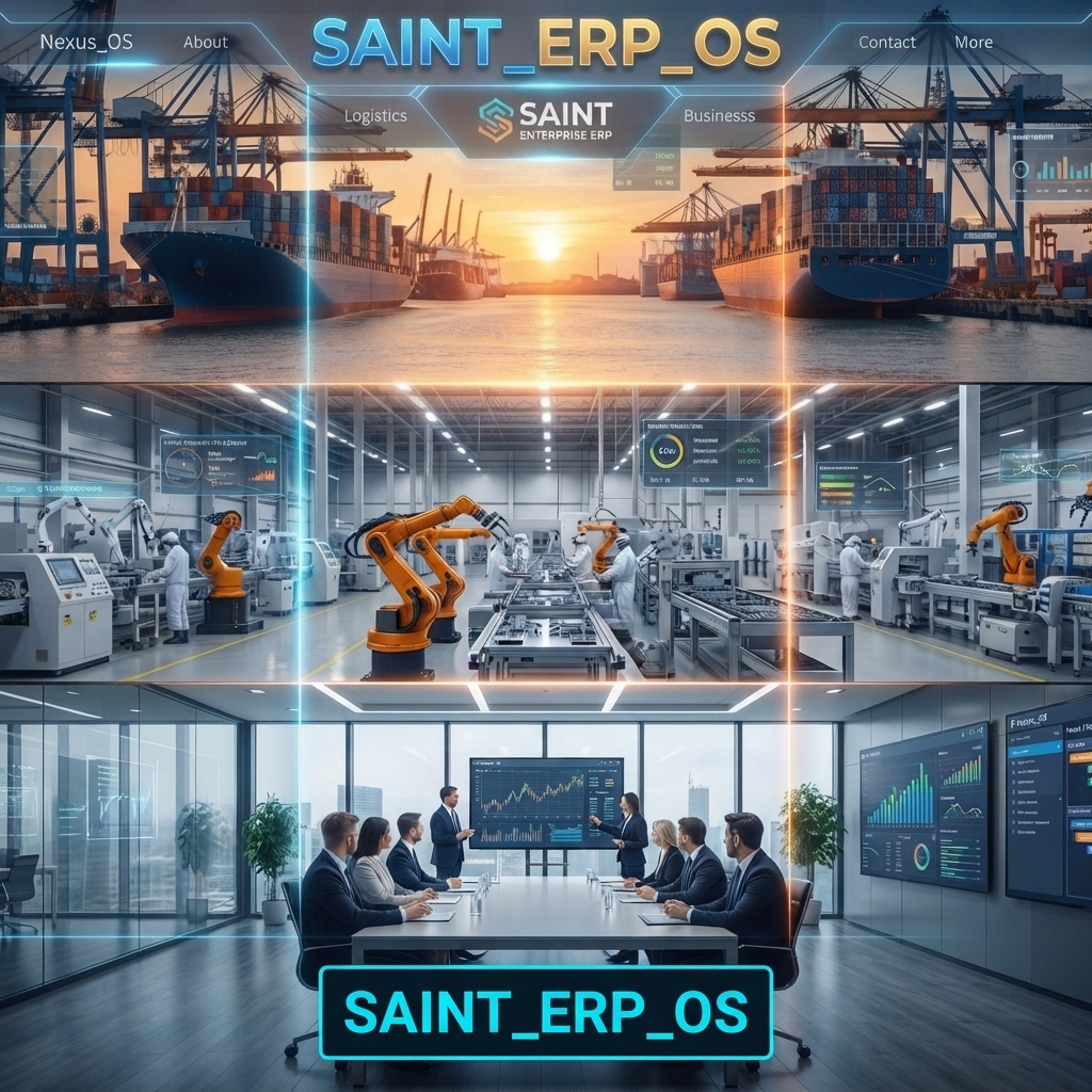 Visual de Integración Saint ERP para procesos portuarios y nómina